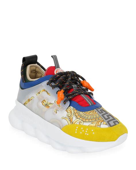 basket versace chain reaction|versace chain reaction sneakers price.